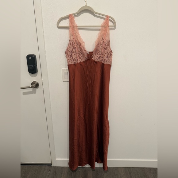 Free people country side maxi slip nwt large - Picture 2 of 9